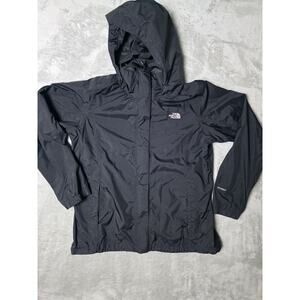 The North Face Hyvent Jacket In Women’s Size XL BLACK HOODED